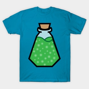 DIY Single Green Potion or Poison for Tabletop Board Games (Style 4) T-Shirt